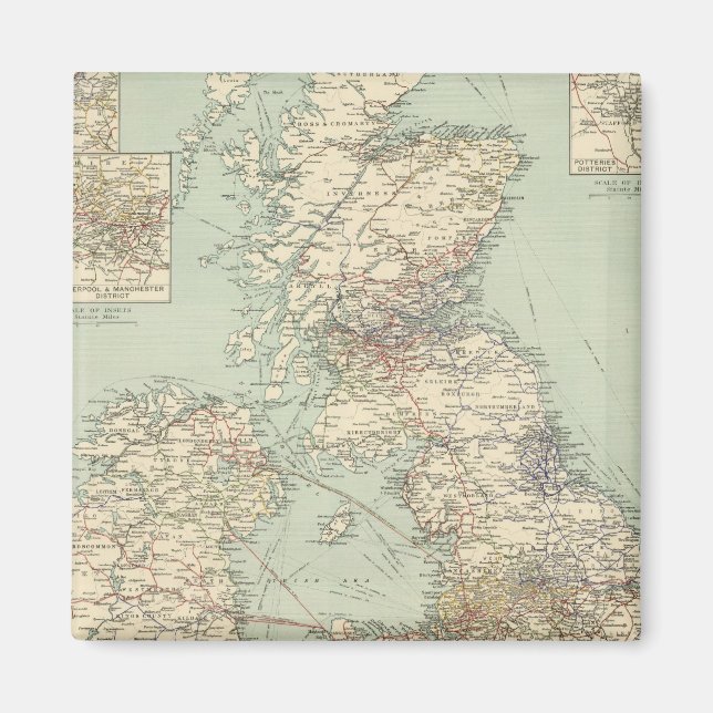 Eisenbahnen der Britischen Inseln Magnet (Vorne)