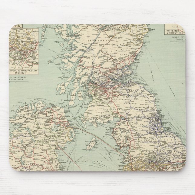 Eisenbahnen der Britischen Inseln Mousepad (Vorne)