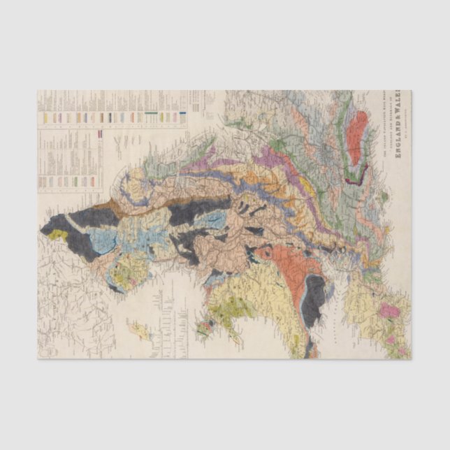 Eisenbahnen in England Seidenpapier (Vorderseite)