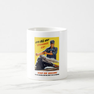 Eisenbahnen sind die erste Verteidigungslinie -- Tasse