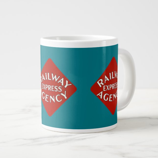 EisenbahnExpress-Agentur Jumbo-Tasse (Vorderseite Rechts)