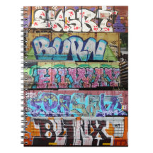 Eisenbahngraffiti-Notebook