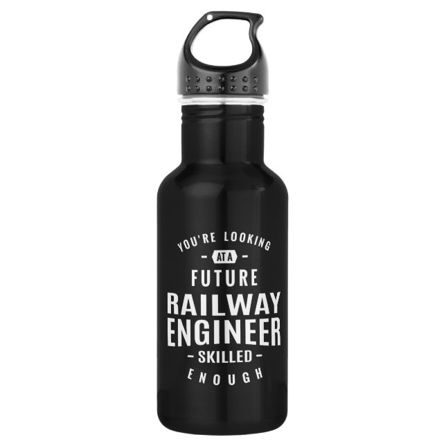 Eisenbahningenieur Trinkflasche (Vorderseite)