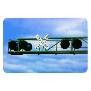 Eisenbahnkreuz-Hebel - Invertierter Kreuzbuck Magnet