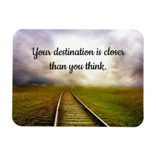 Eisenbahnlinien des Lebens Magnet