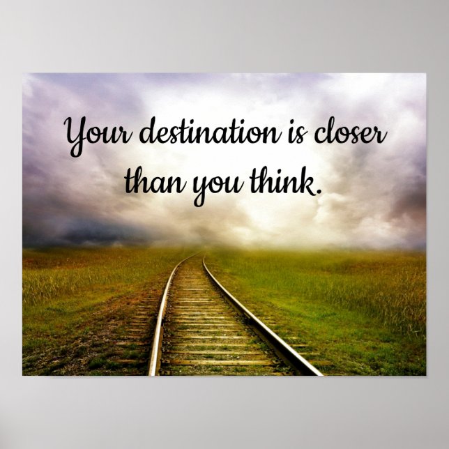 Eisenbahnlinien des Lebens Poster (Vorne)