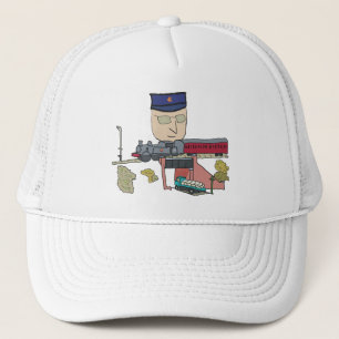 Eisenbahnmodellierung Truckerkappe