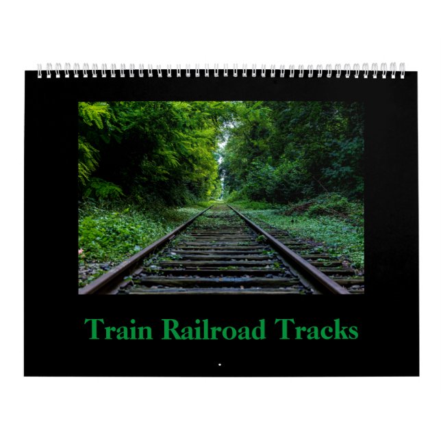 Eisenbahnschiene Kalender (Titelbild)