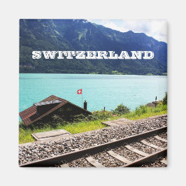 Eisenbahnstrecke in der Schweiz Magnet