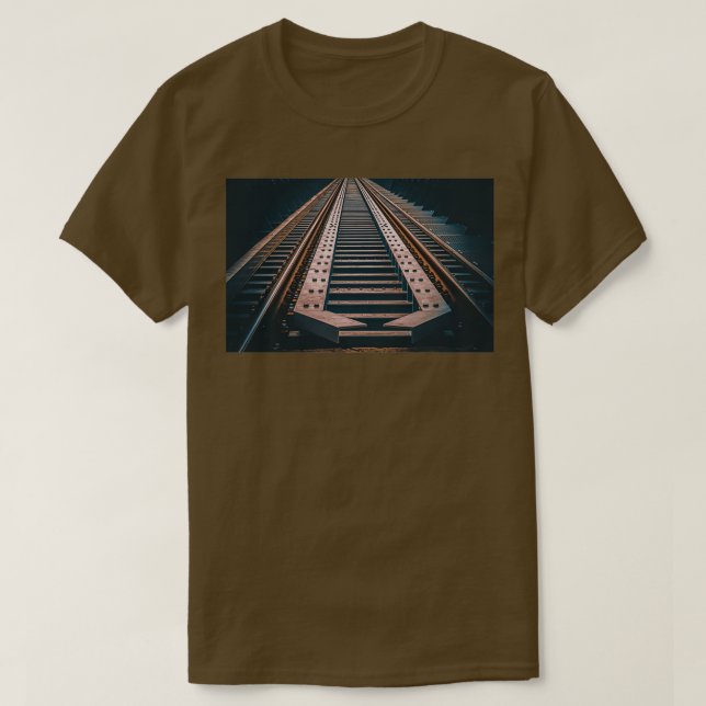 Eisenbahnstrecke T-Shirt (Design vorne)