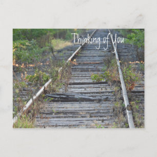 Eisenbahnstrecken, Denken Sie an Sie Postkarte