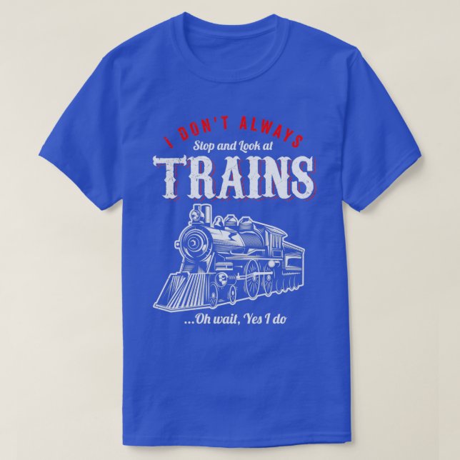 Eisenbahnübergabe für einen RC-Zugfan 14 T-Shirt (Design vorne)