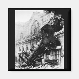 Eisenbahnunfall am Montparnasse, 22. Oktober 1895 Magnet