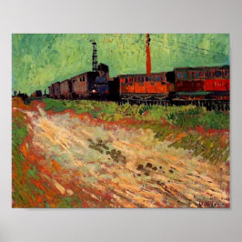 Eisenbahnwagen (F466) Van Gogh Fine Art Poster