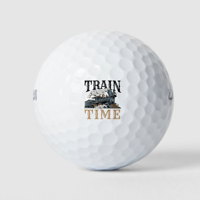 Eisenbahnzeitmodell Eisenbahnknotenpunkt Golfball (Vorderseite)