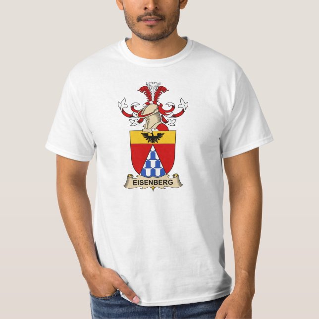 Eisenberg-Familienwappen T-Shirt (Vorderseite)