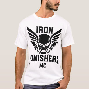 Eisenbestrafer-Logo S-Ärmel T-Shirt Männer 3XL