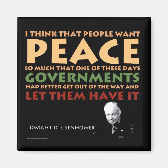 Eisenhower Magnet (Vorne)