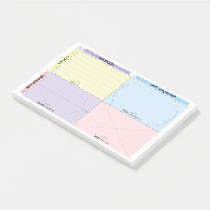 Eisenhower Matrix Post It Post-it Klebezettel