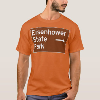 Eisenhower Staat Park Texas Brown Highway Traffice T-Shirt