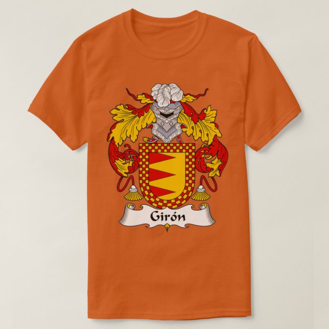 Eisenmantel aus Familienwappen T-Shirt (Design vorne)