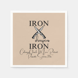 Eisenschärfe Christlich Serviette