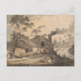 Eisenschmiede am Fluss Kent, Westmorland - Paul S Postkarte