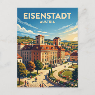 Eisenstadt Österreich Postkarte
