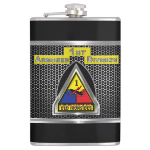 "Eiserne Soldaten" 1. gepanzerte Division Flachmann