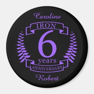 Eiserneheirat 6 Jahre Magnet