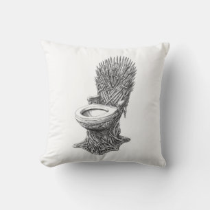 Eiserner Thron Toilette – Lustiges Game of Thrones Kissen