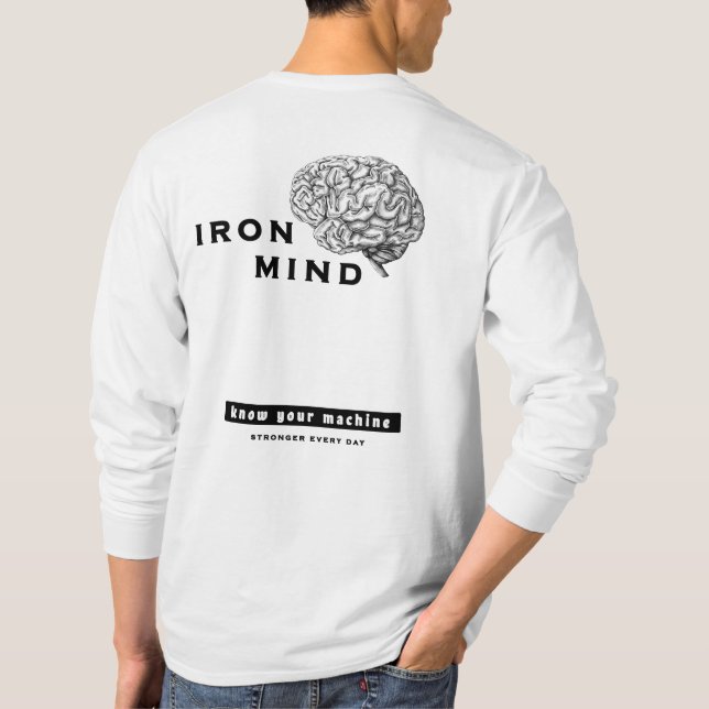 EISERNES GEMÜT T-SHIRT  | Grafik-T-Shirt (Rückseite)