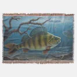 Eisfischen auf Barsche Decke