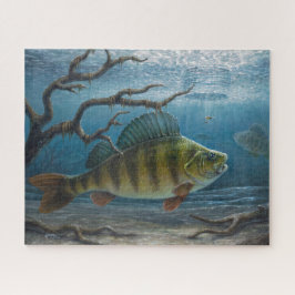 Eisfischen auf Barsche Puzzle