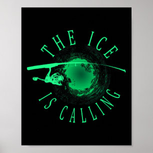 Eisfischen - Das Eis Ruft - Eisfischer Poster