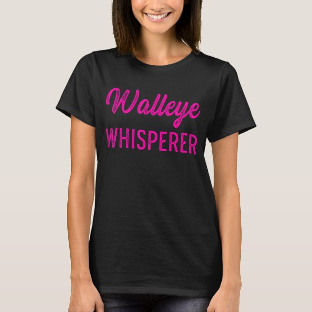 Eisfischen Glückspilz Fischer 46 T-Shirt (Vorderseite)