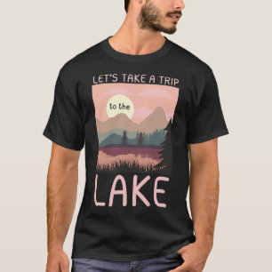 Eisfischen, Riesengelber Barsch, Originalkunst Acr T-Shirt
