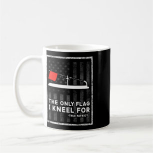 Eisfischen Tip Up Die einzige Flagge, für die ich  Kaffeetasse