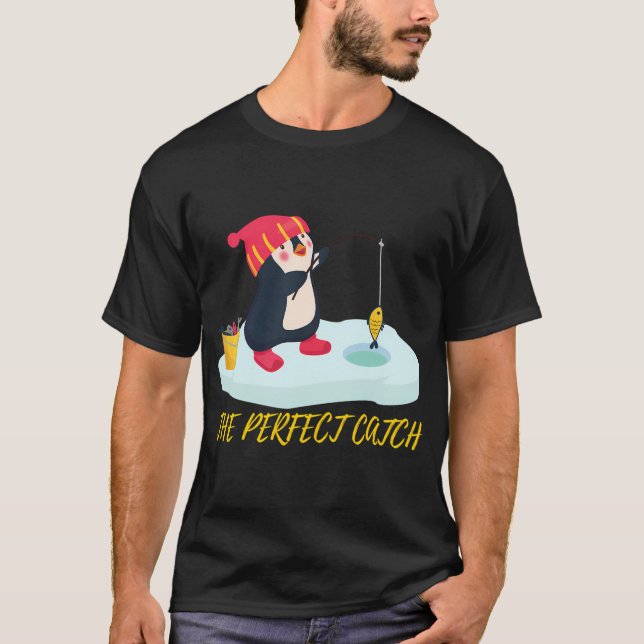 Eisfischerei T-Shirt (Vorderseite)