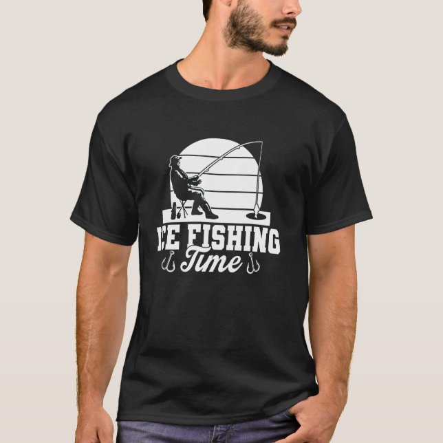 Eisfischzeit T-Shirt (Vorderseite)