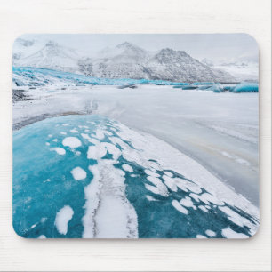 Eisgefrorenes Gletschereis, Island Mousepad