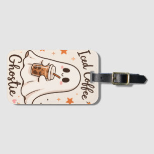Eisgekühlter Kaffee-Geist - Süßes Halloween Gepäckanhänger