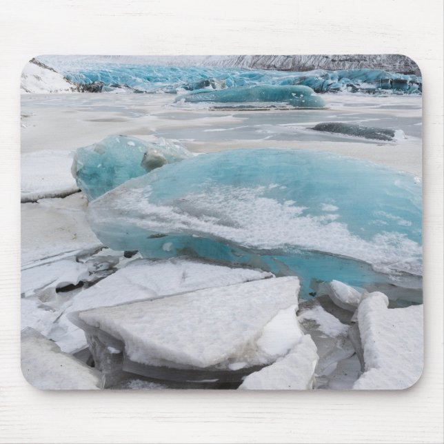 Eisglaziale Formationen im Winter Mousepad (Vorne)