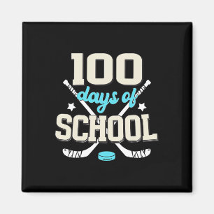 Eishockey 100 Tage der Schule 100. Schultag Magnet