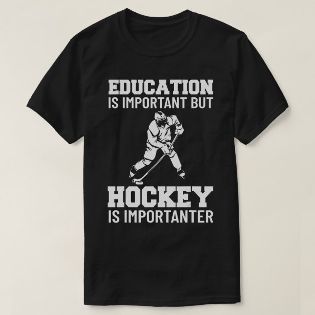 Eishockey 1 T-Shirt (Design vorne)