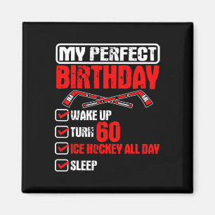 Eishockey 60. Perfekter Geburtstag Team Spieler Sp Magnet