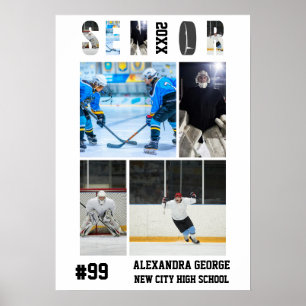 Eishockey-Abschluss-Seniorennacht Poster
