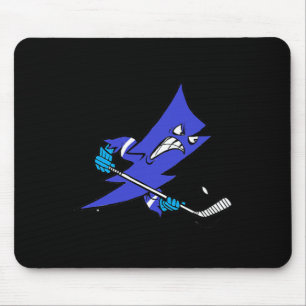 Eishockey Blitzschlag Schneller Schlagschuss Mousepad