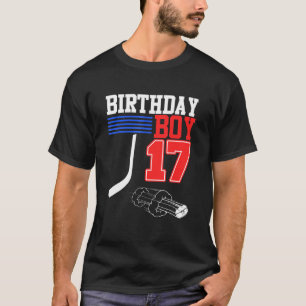 Eishockey Boy 17. Geburtstag Sporttrainer Coach G T-Shirt