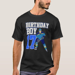 Eishockey Boy 17. Geburtstag Sporttrainer Coach G T-Shirt